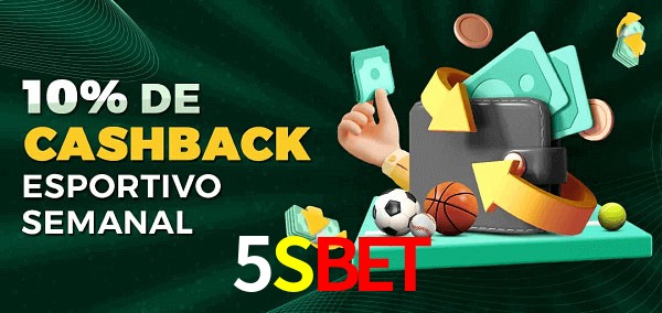 10% de bônus de cashback na 5SBET